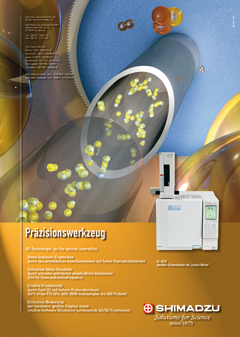 Shimadzu Anzeige